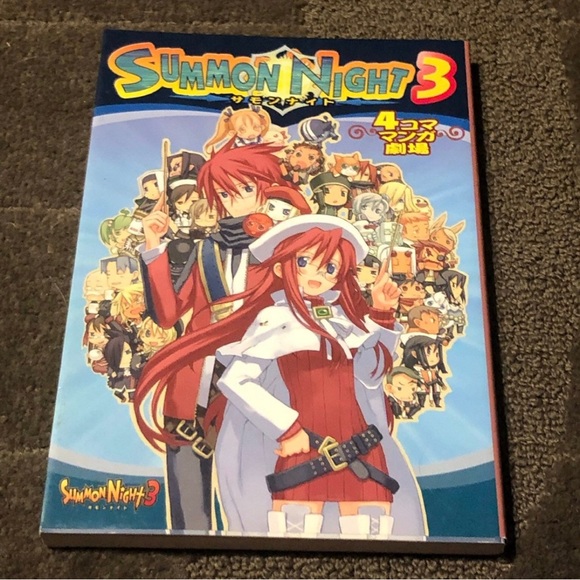 Summon Night 3 4Koma Manga Gekijou Japanese Version Square Enix Banpresto 2003 - Picture 1 of 12